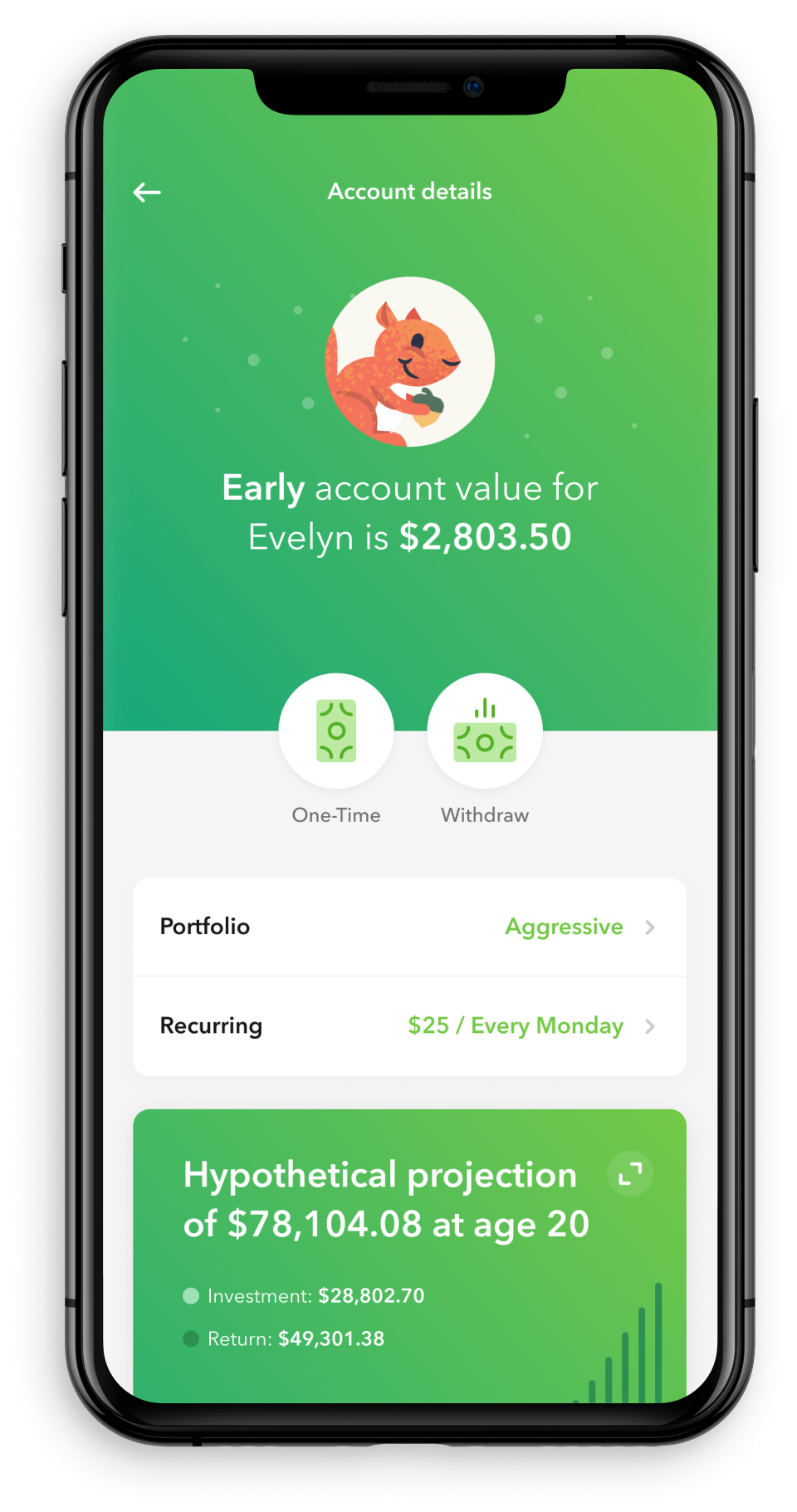 Acorns Screenshot